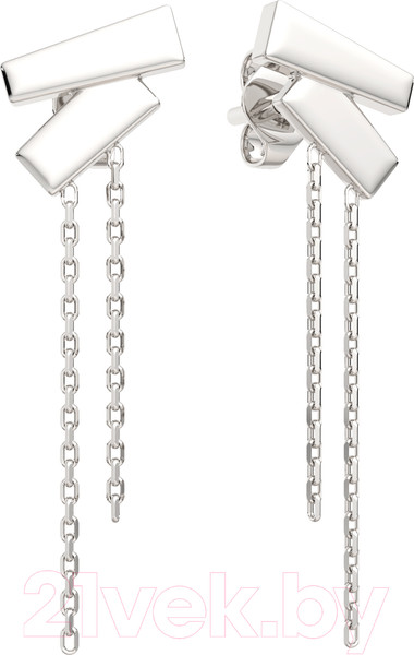 Изображение товара Серьги из серебра ZORKA 0300368