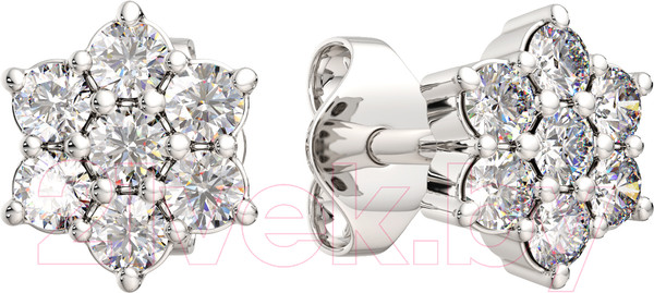 Изображение товара Серьги из серебра ZORKA 0310023 (с фианитами)