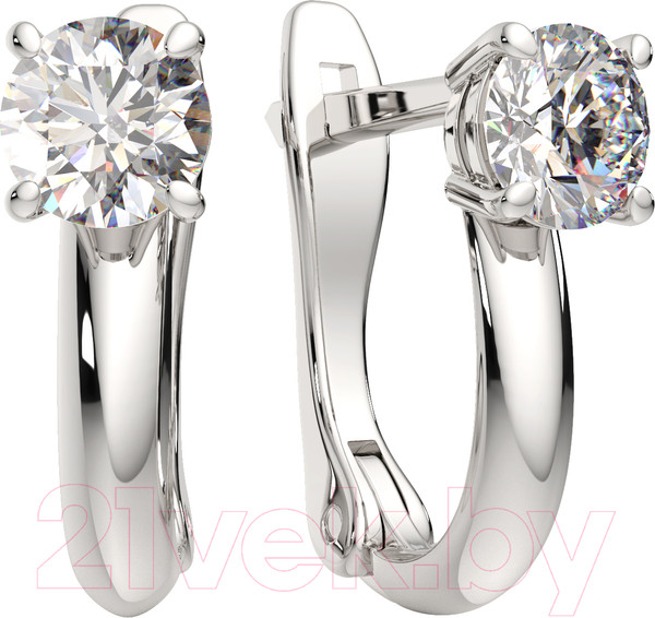 Изображение товара Серьги из серебра ZORKA 0310162 (с фианитами)