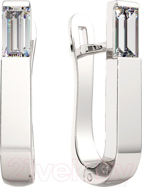 Изображение товара Серьги из серебра ZORKA 0310271 (с фианитами)