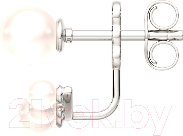 Изображение товара Серьги из серебра ZORKA 0310329 (с жемчугом)