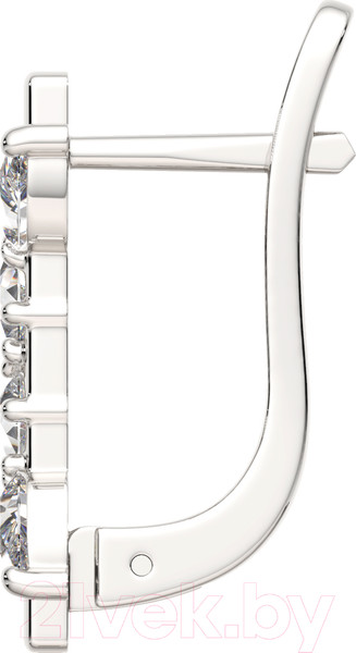 Изображение товара Серьги из серебра ZORKA 0310340 (с фианитами)