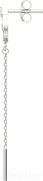 Изображение товара Серьги из серебра ZORKA 0310494 (с фианитами)