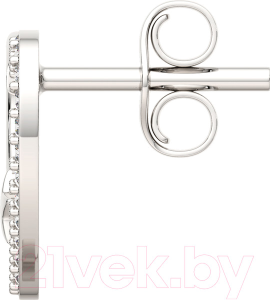 Изображение товара Серьги из серебра ZORKA 0310644 (с фианитами)