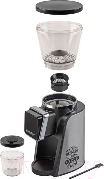 Изображение товара Кофемолка Endever Costa-1063 (стальной/черный)