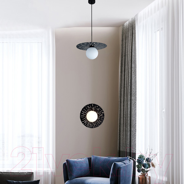 Изображение товара Бра Элетех Гелиос 512 НББ 01-40-184 Е14 / 1005405305 (черный)