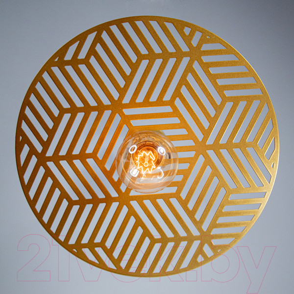 Изображение товара Потолочный светильник Элетех Марго 211 НСБ 01-60-190 Е27 / 1005405297 (золото)