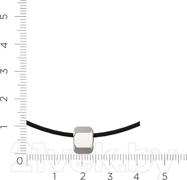 Изображение товара Колье из серебра ZORKA 0540044 (55см)