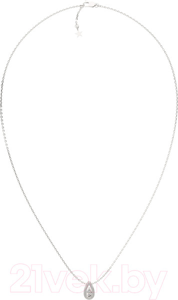 Изображение товара Колье из серебра ZORKA 0550006-CD (45см, с фианитом)