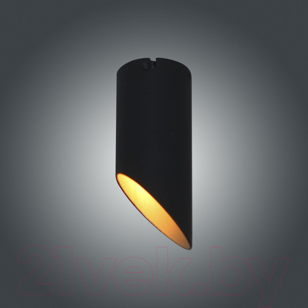 Изображение товара Потолочный светильник Элетех Соната 111 НПБ 01-25-101 G9 / 1005405287 (черный/золото)