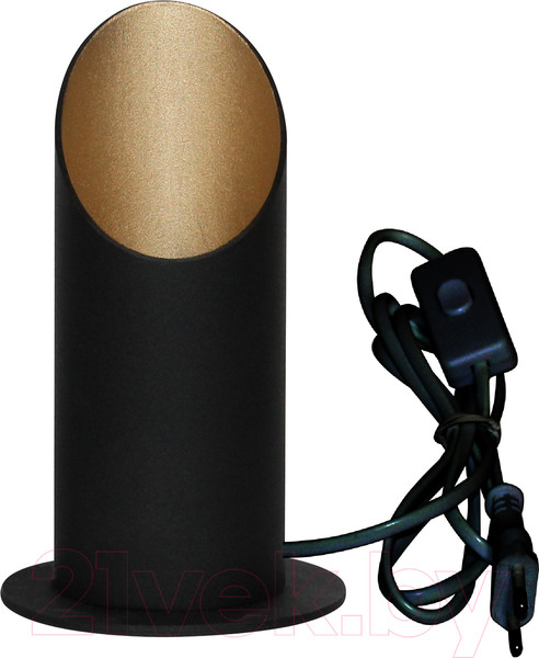 Изображение товара Прикроватная лампа Элетех Соната 150 ННБ 63-60-009 / 1005405283 (черный/золото)