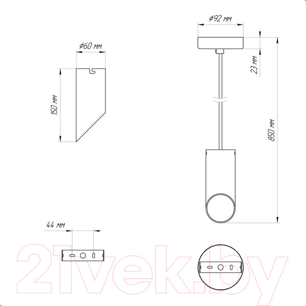 Изображение товара Потолочный светильник Элетех Соната 211 НСБ 01-25-101 G9 / 1005405292 (белый/золото)