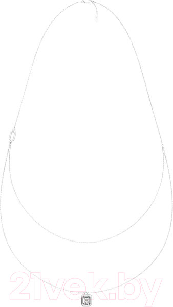 Изображение товара Колье из серебра ZORKA 0550033 (45см, с фианитом)