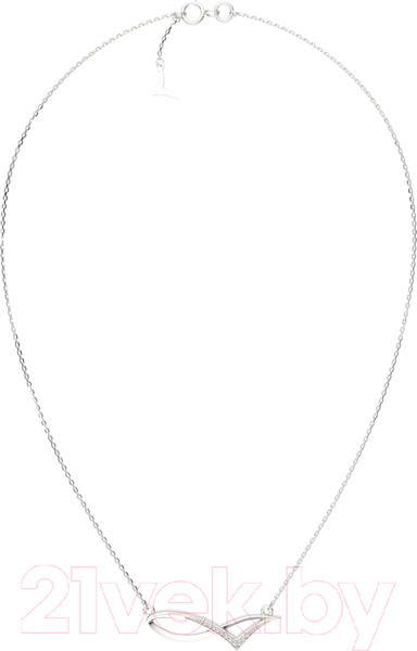 Изображение товара Колье из серебра ZORKA 0550037 (45см, с фианитами)