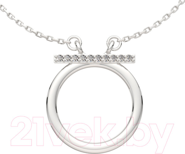 Изображение товара Колье из серебра ZORKA 0550045 (45см, с фианитами)