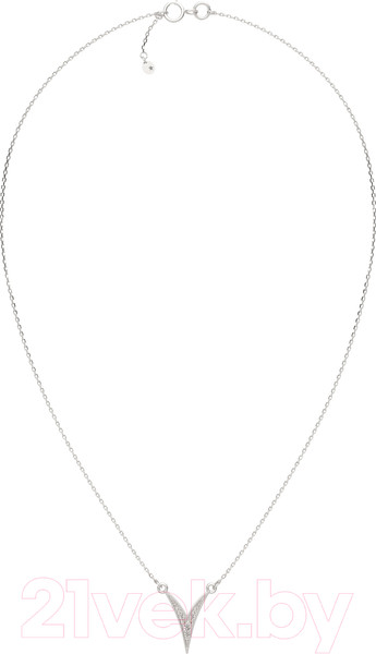 Изображение товара Колье из серебра ZORKA 0550047 (45см, с фианитами)