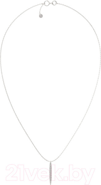 Изображение товара Колье из серебра ZORKA 0550048 (40см, с фианитами)