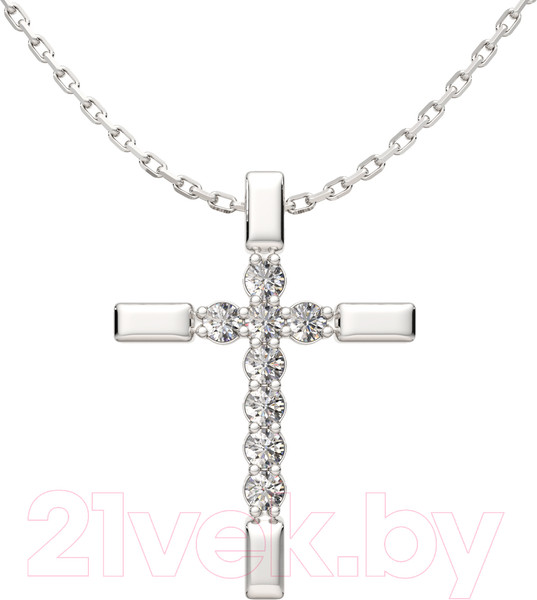 Изображение товара Колье из серебра ZORKA 0550055 (45см, с фианитами)