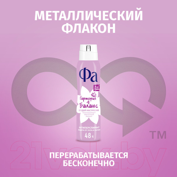 Изображение товара Антиперспирант-спрей Фа Гармония & Баланс Создай настроение (150мл)