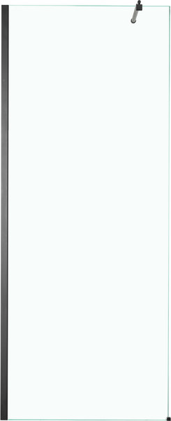 Изображение товара Душевая стенка Saniteco Walk-In SN-W6TB80 (80x200, прозрачное стекло, черный профиль)