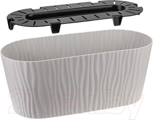 Изображение товара Кашпо Idea Волна М3191 (кремовый)