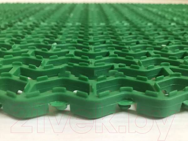 Изображение товара Коврик грязезащитный Ковропласт Волна (58х81, зеленый)