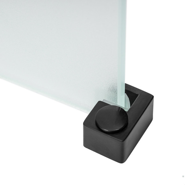 Изображение товара Душевая стенка Saniteco Walk-In SN-W6MB120 (120x200, матовое стекло, черный профиль)