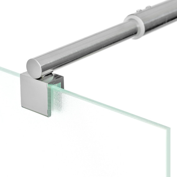 Изображение товара Душевая стенка Saniteco Walk-In SN-W6MC100 (100x200, матовое стекло, хромированный профиль)