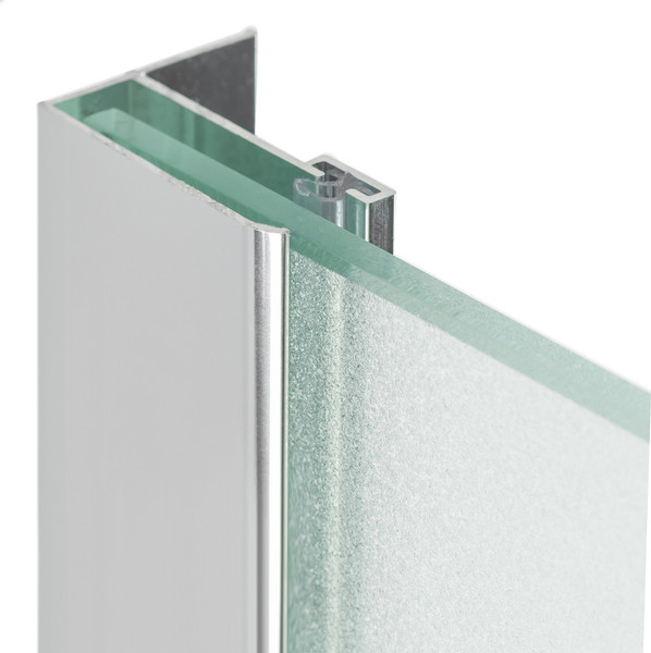 Изображение товара Душевая стенка Saniteco Walk-In SN-W6MC100 (100x200, матовое стекло, хромированный профиль)