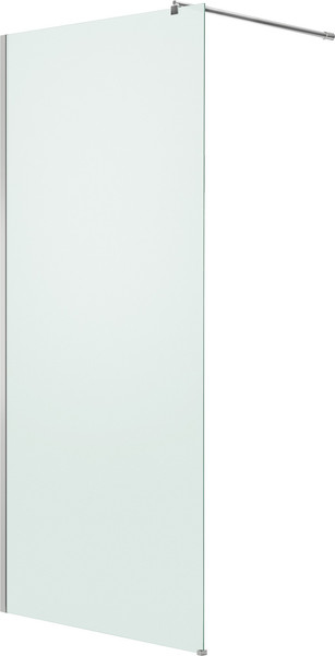 Изображение товара Душевая стенка Saniteco Walk-In SN-W6MC100 (100x200, матовое стекло, хромированный профиль)