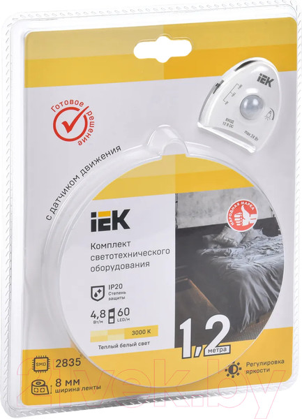 Изображение товара Светодиодная лента IEK LSR1-1-060-20-1-D12-S3