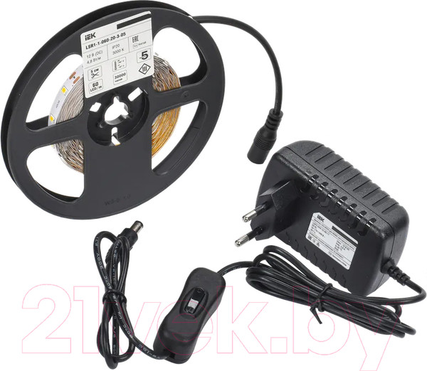 Изображение товара Светодиодная лента IEK LSR1-1-060-20-1-05-S1
