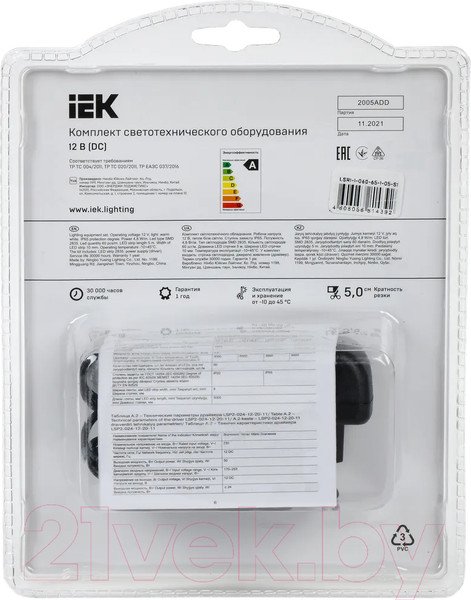 Изображение товара Светодиодная лента IEK LSR1-1-060-65-1-05-S1