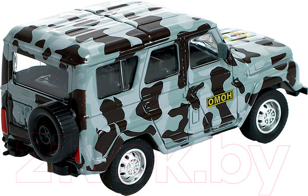 Изображение товара Масштабная модель автомобиля Автоград УАЗ Hunter ОМОН 1501-192 / 9318106