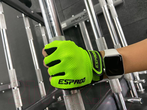 Изображение товара Перчатки для фитнеса Espado ESD004 (XS, зеленый)