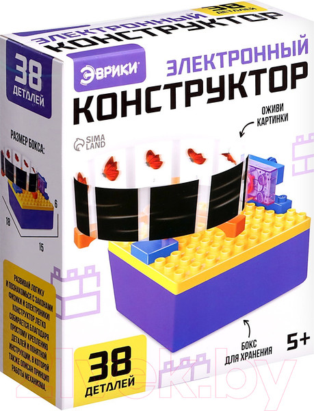 Изображение товара Конструктор электромеханический Эврики Иллюзии YS2962F / 9829279
