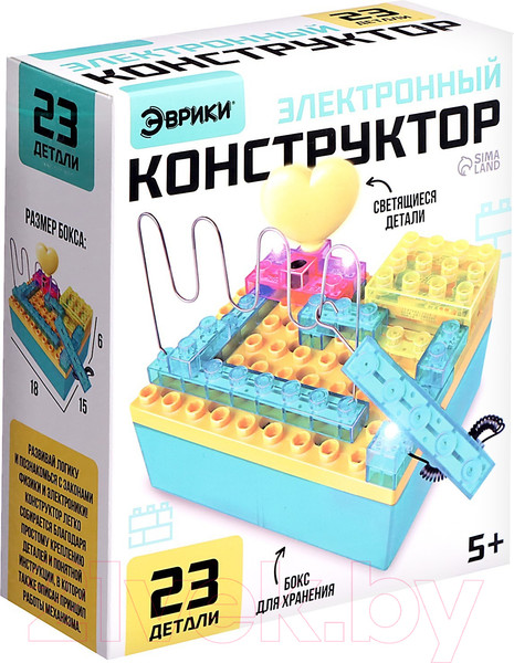 Изображение товара Конструктор электромеханический Эврики YS2962B / 9829275