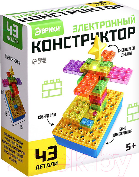Изображение товара Конструктор электромеханический Эврики YS2962C / 9829276