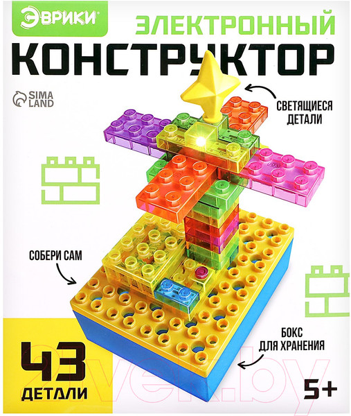 Изображение товара Конструктор электромеханический Эврики YS2962C / 9829276