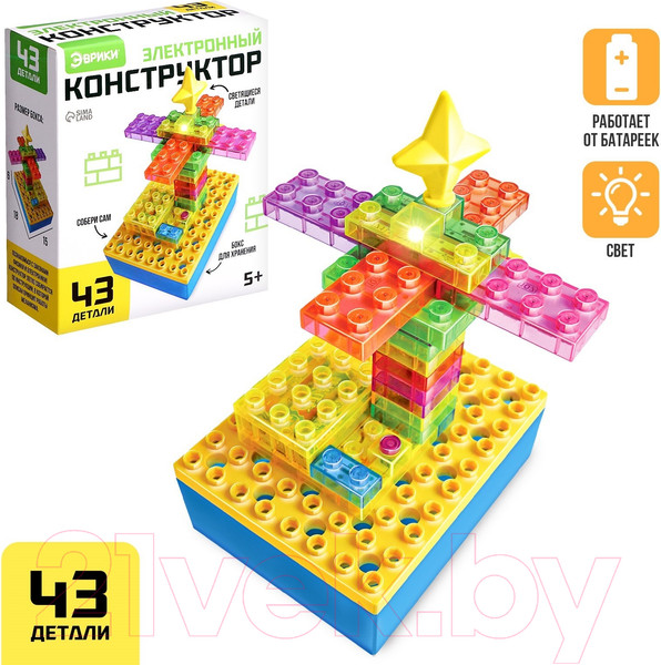 Изображение товара Конструктор электромеханический Эврики YS2962C / 9829276