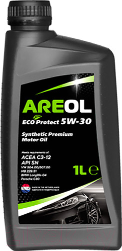 Изображение товара Моторное масло Areol Eco Protect 5W30 / 5W30AR018 (1л)