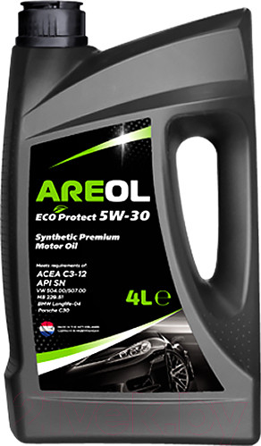 Изображение товара Моторное масло Areol Eco Protect 5W30 / 5W30AR019 (4л)