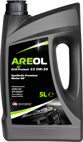 Изображение товара Моторное масло Areol Eco Protect C2 5W30 / 5W30AR071 (5л)