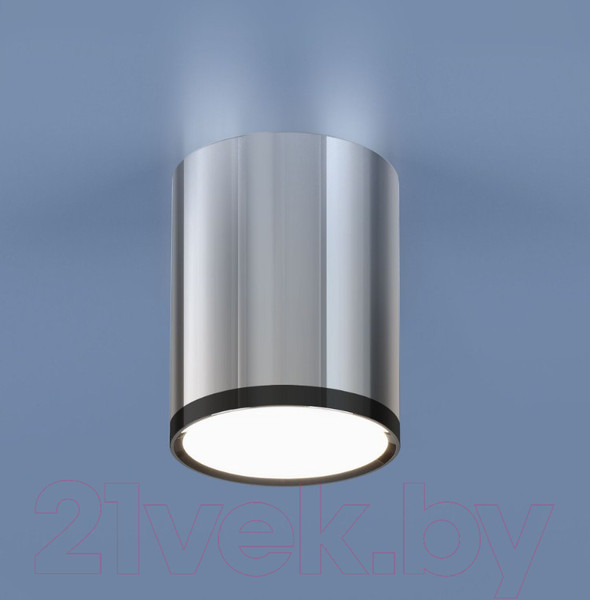 Изображение товара Точечный светильник Elektrostandard DLR024 6W 4200K (хром/черный хром)