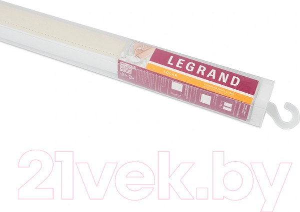 Изображение товара Рулонная штора LEGRAND Блэкаут Болид 57x175 / 58127463 (крем)