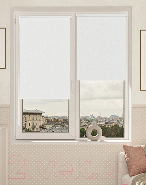 Изображение товара Рулонная штора LEGRAND Блэкаут Болид 66x175 / 58127450 (белый)