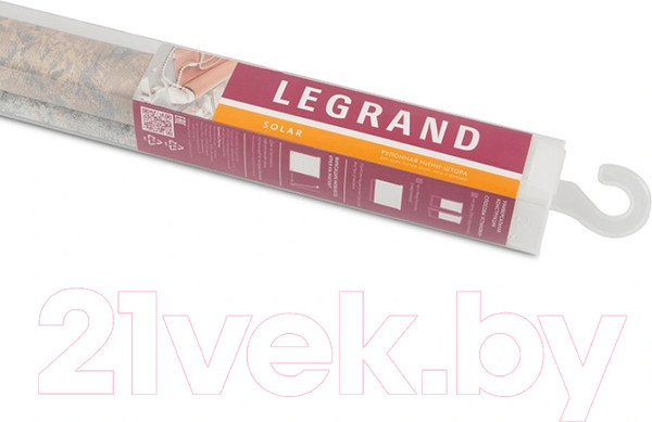 Изображение товара Рулонная штора LEGRAND Афина 61.5x175 / 58127585 (серый)