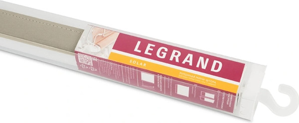 Изображение товара Рулонная штора LEGRAND Блэкаут Болид 80.5x175 / 58127512 (серый)