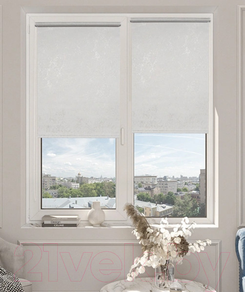 Изображение товара Рулонная штора LEGRAND Афина 66x175 / 58127571 (жемчужный)