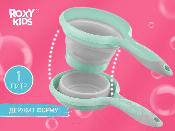 Изображение товара Ковшик для купания Roxy-Kids RLDL-001-M (мятный)
